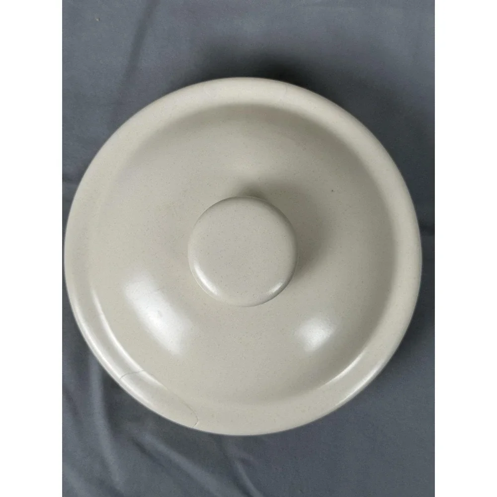 Pfaltzgraff Naturewood Spearmint‎ Small Canister Sealed Lid Clean Repaired Chip